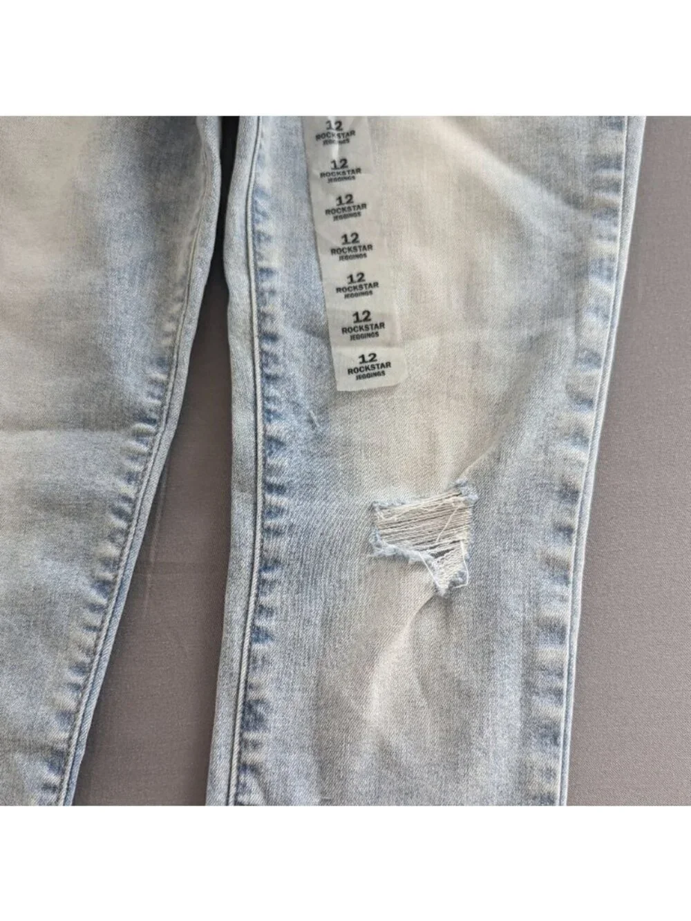 Girls Old Navy Rockstar Jeans Light Wash NWT